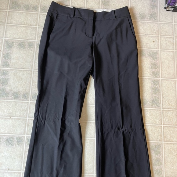 Ann Taylor black wide leg Wool blend Trousers